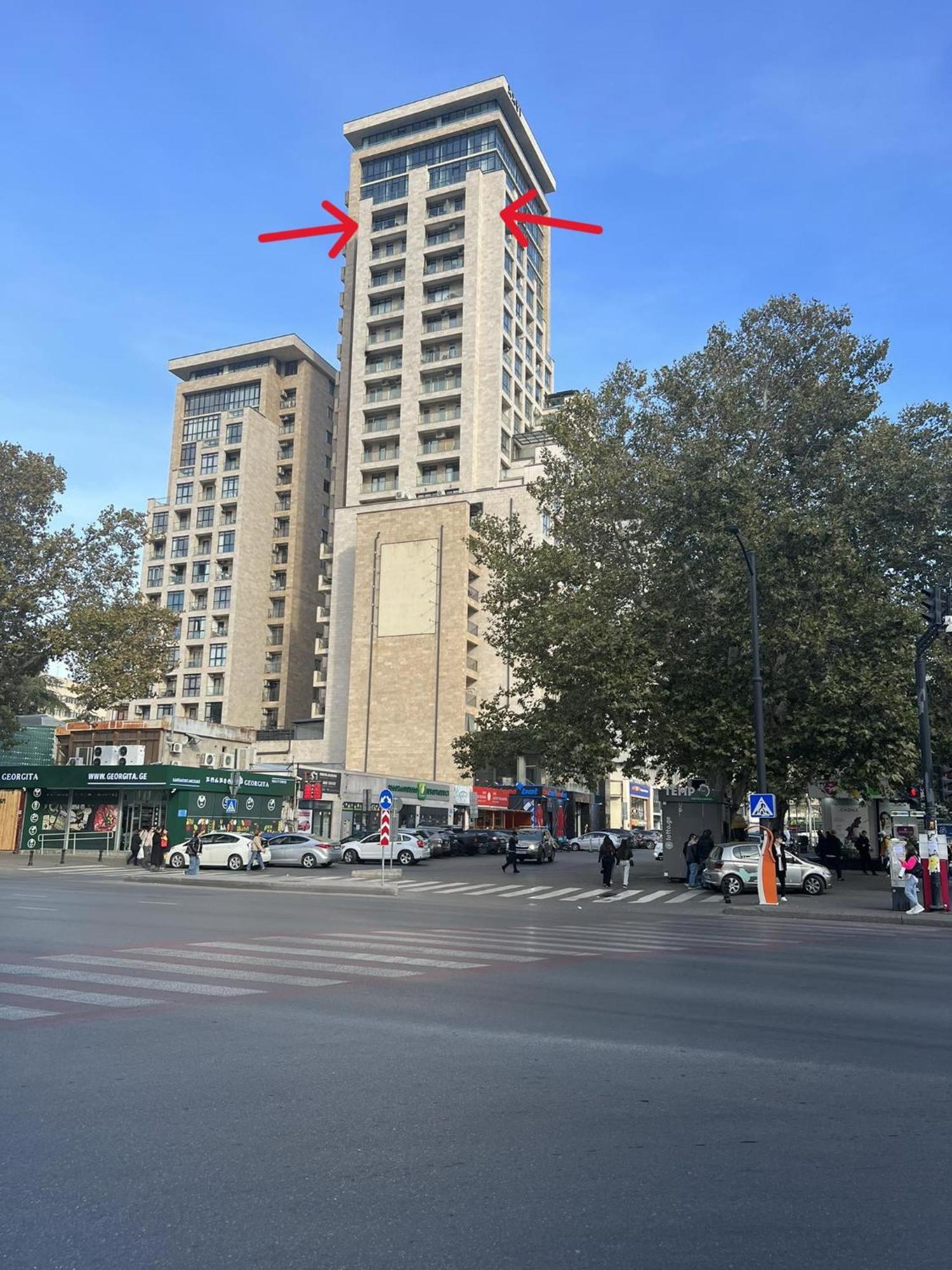 Hotel Sky Station 第比利斯 外观 照片